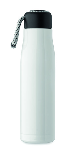 Garrafa de parede dupla 500 ml Cordle - Branco