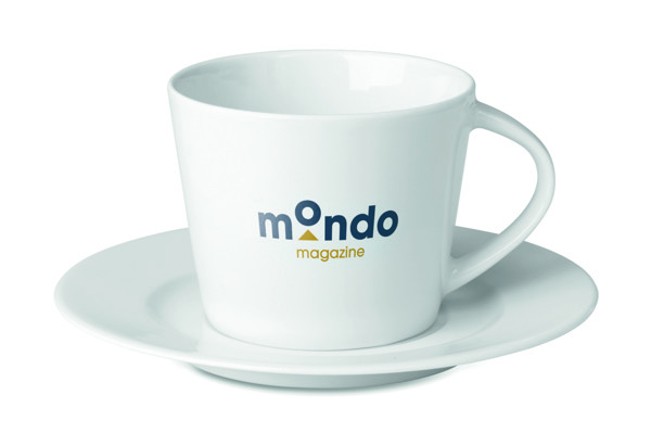 Cappuccino cup and saucer Paris
