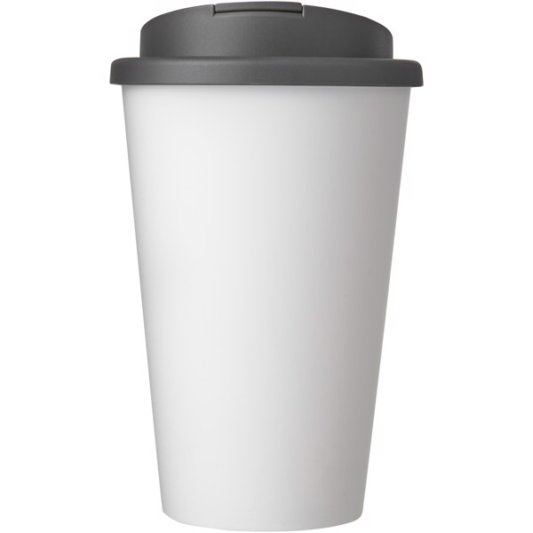 Americano® 350 ml tumbler with spill-proof lid - Branco / Cinzento