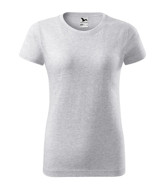 Tričko Dámske Malfini® Basic - Svetlosivý Melír / 2XL