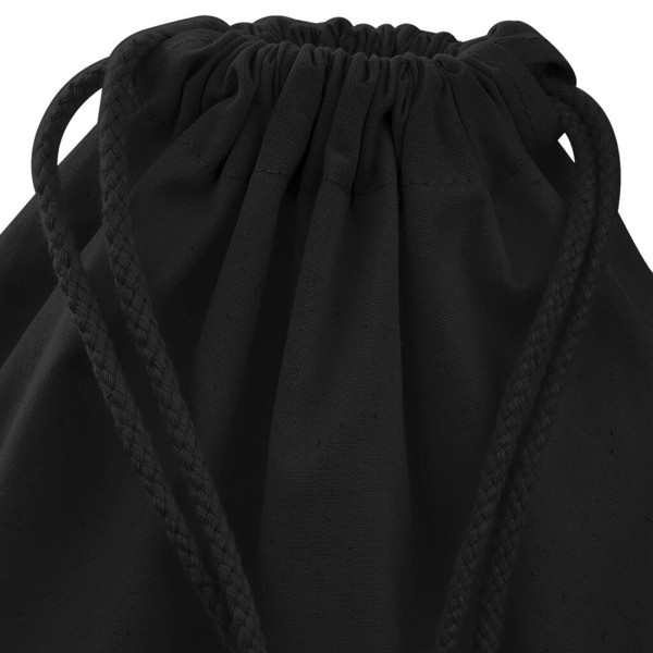 Premium Cotton Stuff Bag - Black / XS