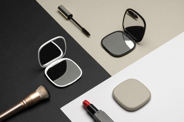Make-up zrcátko Reflecta z RCS RPET - Béžová