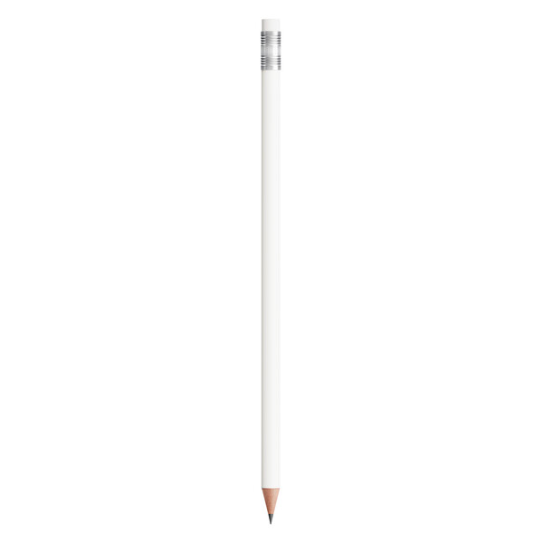 BIC® Evolution® Ecolutions® Eraser pencil - White / Unsharpened