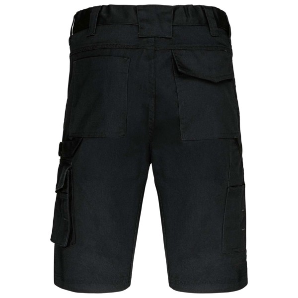 Multipocket Workwear Bermuda Shorts - Black / 52