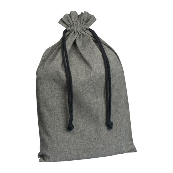 Recycled Cotton Bag Parksville 110 g/m² - Dark Grey