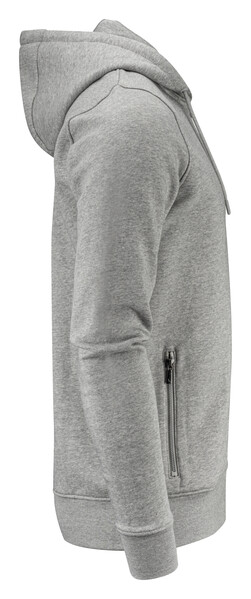 Harvest Westwood Zip Hoodie Grey Melange M