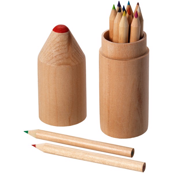 Set de 12 crayons de couleur Bossy