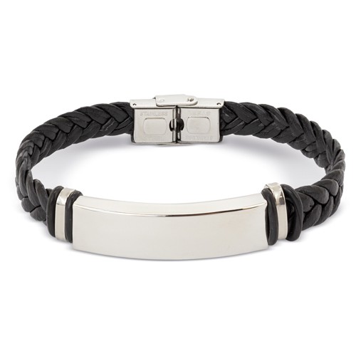 STEEL BRACELET "SETH" - Silver