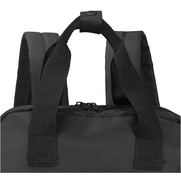 Sac à dos de voyage pour ordinateur portable Trip 14” Aware™ de 9 L en matériaux recyclés - Noir