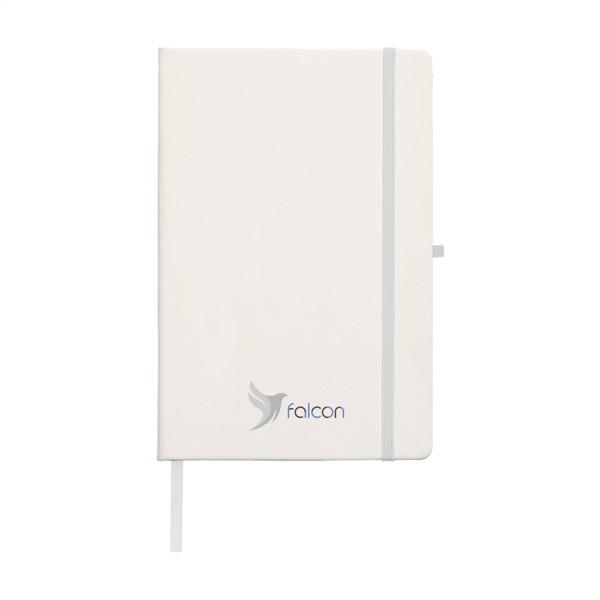 Porta RPET Notebook A5 bloc-notes - Blanc