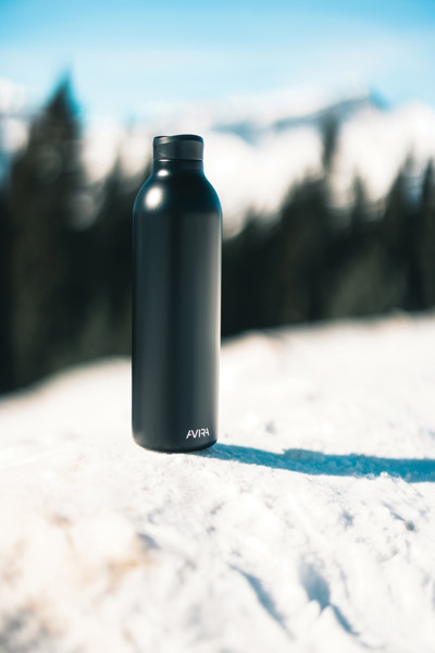 Avira Avior RCS Re-steel bottle 1L - Black