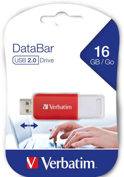 USB Flash 2.0 DataBar Verbatim - GREY