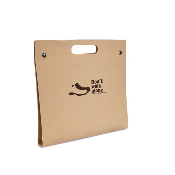 Conference folder recycled Alberta - Beige