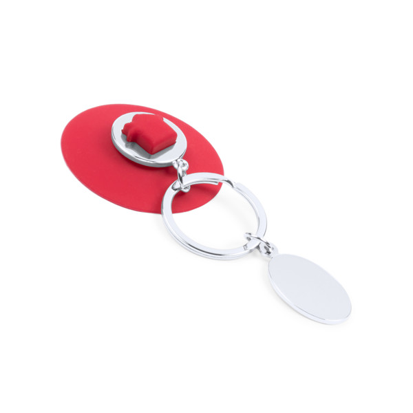 Keyring Coin Halman - Red