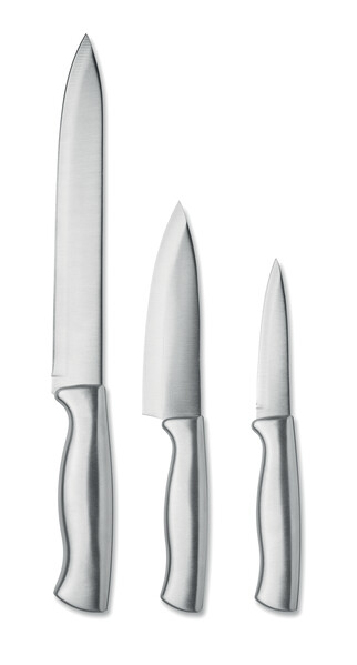 Stainless steel knife set 3pcs Cocinero
