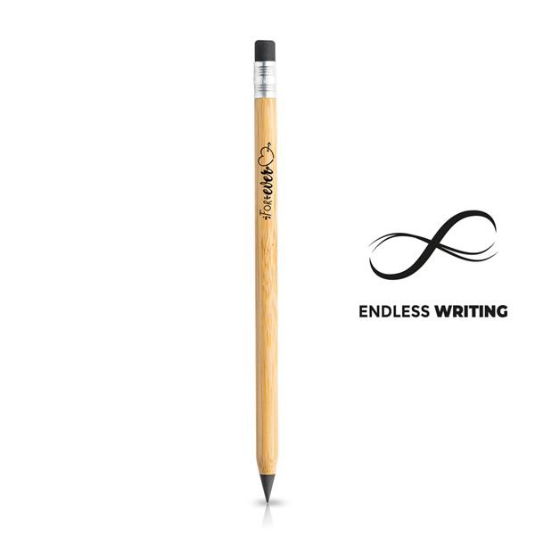 Bamboo infinity pencil with eraser