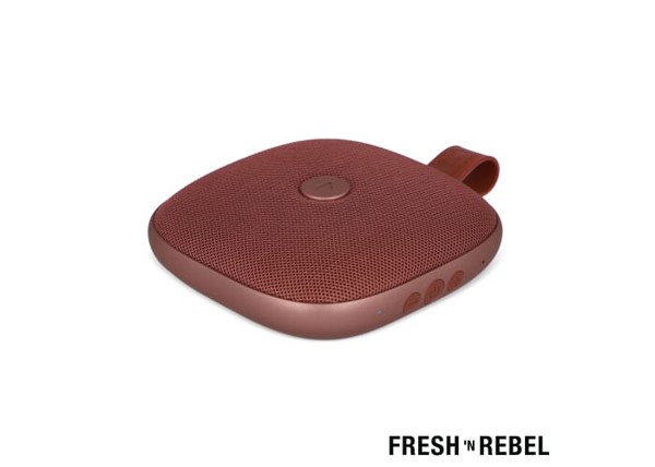 Fresh 'n Rebel Rockbox Bold XS zvočnik 4W, IPX5 - Svetlo rdeča barva