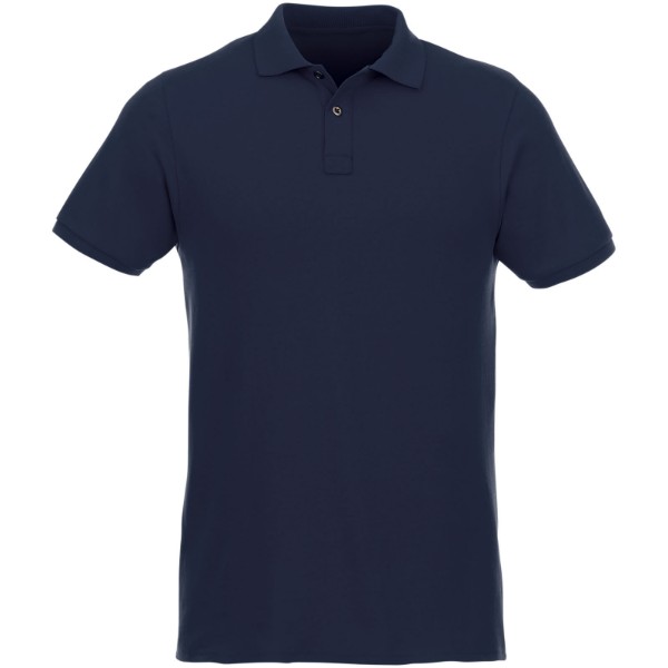 Beryl short sleeve men's organic recycled polo - Navy / 3XL