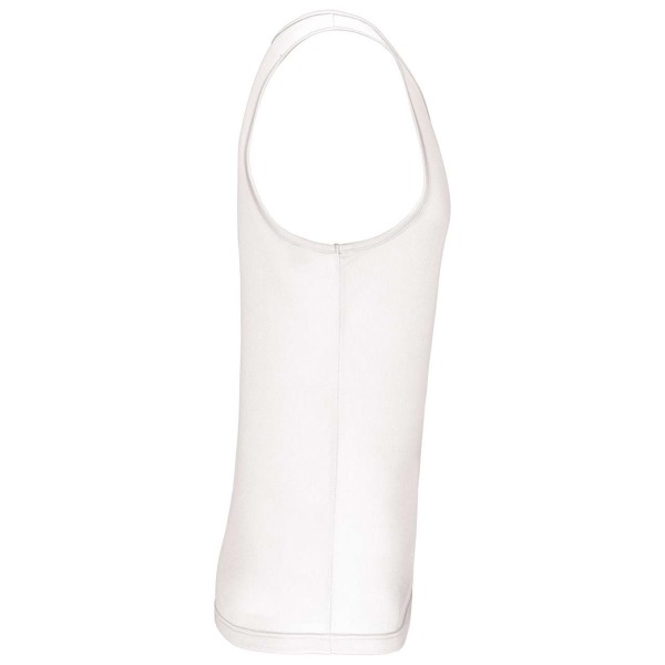 Men’S Sports Vest - White / XL