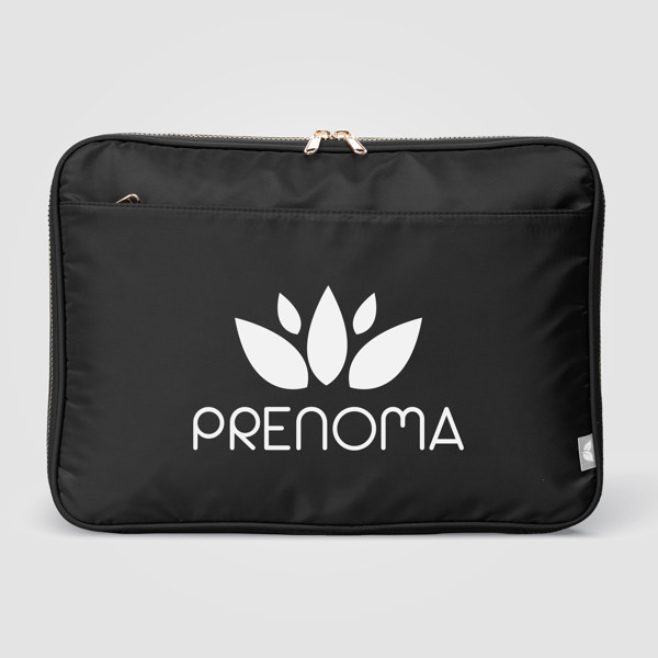 Aurelia Recycled Laptop Case - 15-inch - Black / Silkscreen