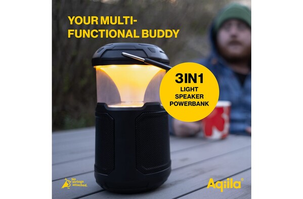 Aqiila Soundbird B10 Bluetooth Speaker with Light and Powerbank