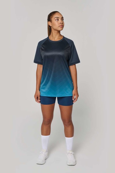 Unisex Multisport Sublimated Polyester Jersey - Black / L