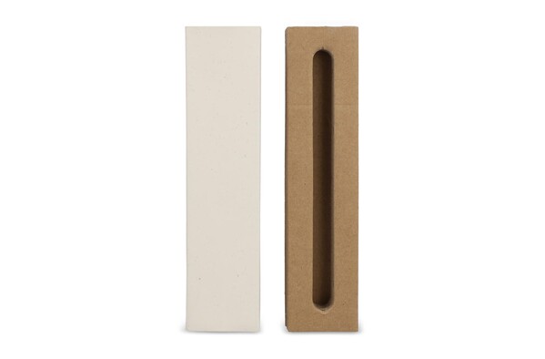 Recycled milk carton pen box, 1 pen