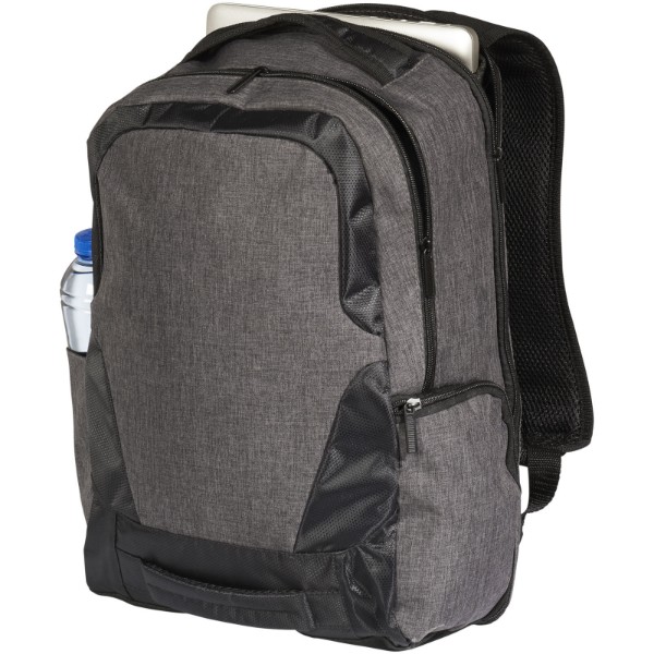 Overland 17" TSA laptop backpack 18L - Charcoal