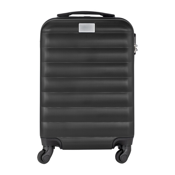 Hard Abs Carry-On-Sized Trolley - Black