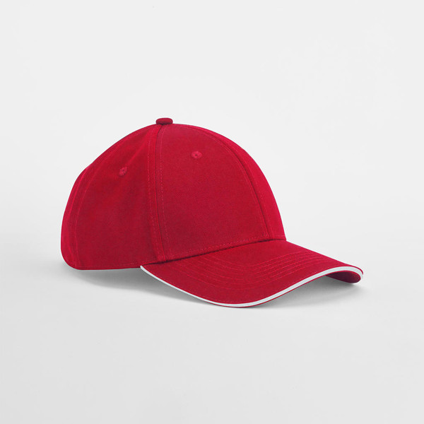Earthaware® Clas. Org. Cotton 6 Panel Sandwich P. - White / French Navy / ONE SIZE