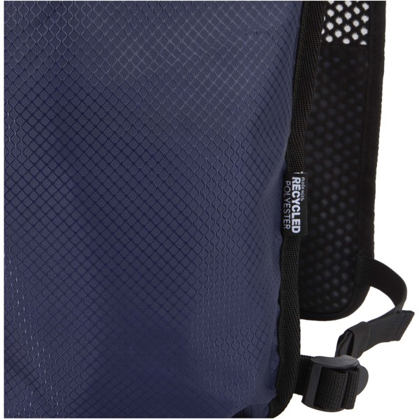 Gilet de course Varyon de 5 L en matériaux recyclés certifiés GRS avec système d’hydratation - Marine