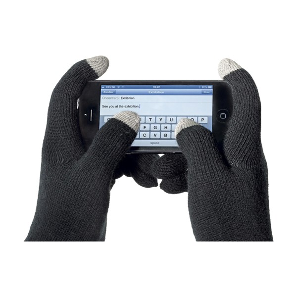 TouchGlove gants - Noir