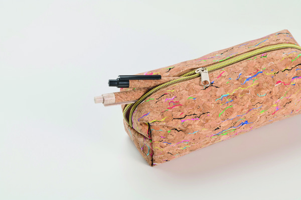 Coloured cork pencil case Corchaso