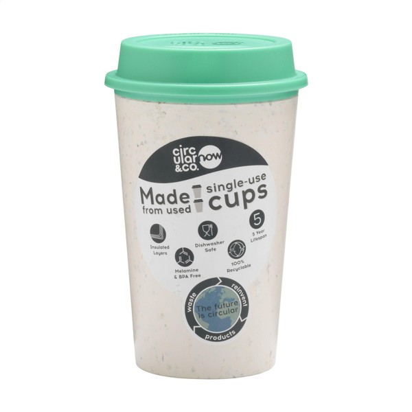 Circular&Co Recycled Now Cup 340 ml mug - Bleu