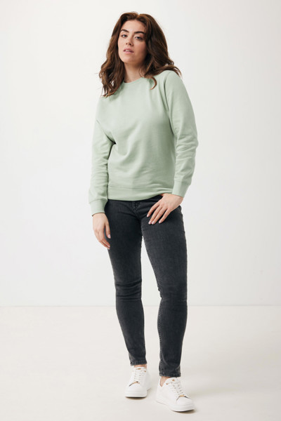 Lehká mikina Iqoniq Etosha z recykl. bavlny - Iceberg Green / XL
