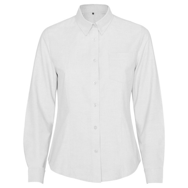 Camisa Oxford Woman - BRANCO / 3XL