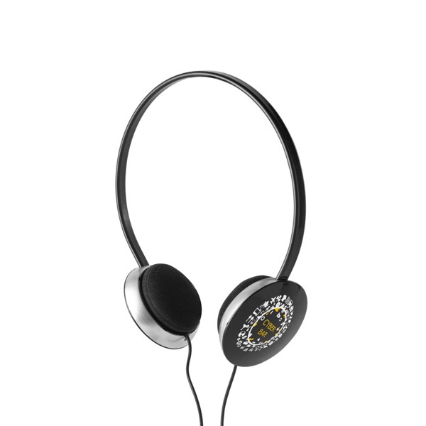 VOLTA. ABS adjustable headphones - Black