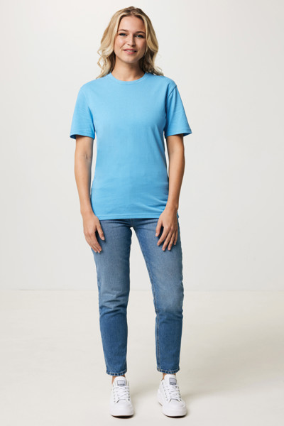 T-shirt en coton recyclé Iqoniq Bryce - Tranquil Blue / XXL