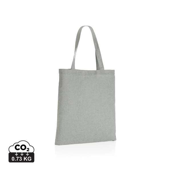Sac tote bag en coton recyclé 145 gr Impact AWARE™ - Gris
