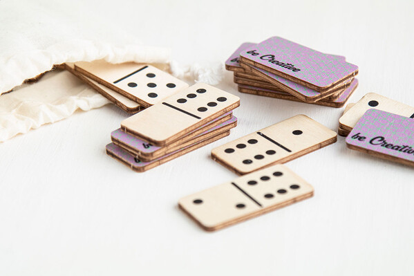 Custom Dominoes Maltese