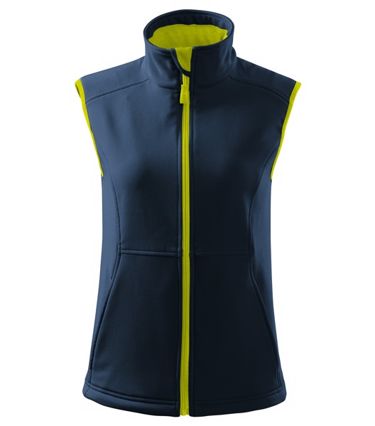 Softshellová vesta dámská Malfini Vision - Námořní Modrá / 2XL