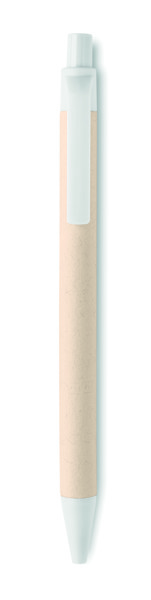 Milk carton paper ball pen Mito Pen - White