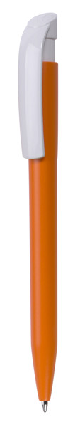 Bolígrafo Mate clip blanco