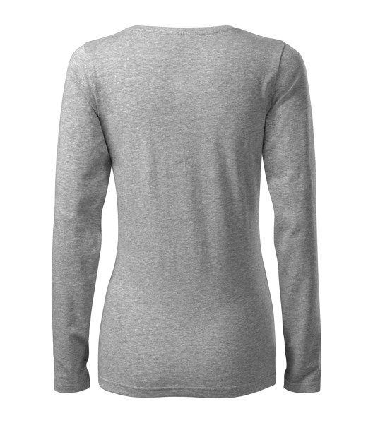 Triko Dámské Malfini® Slim - Tmavě Šedý Melír / M