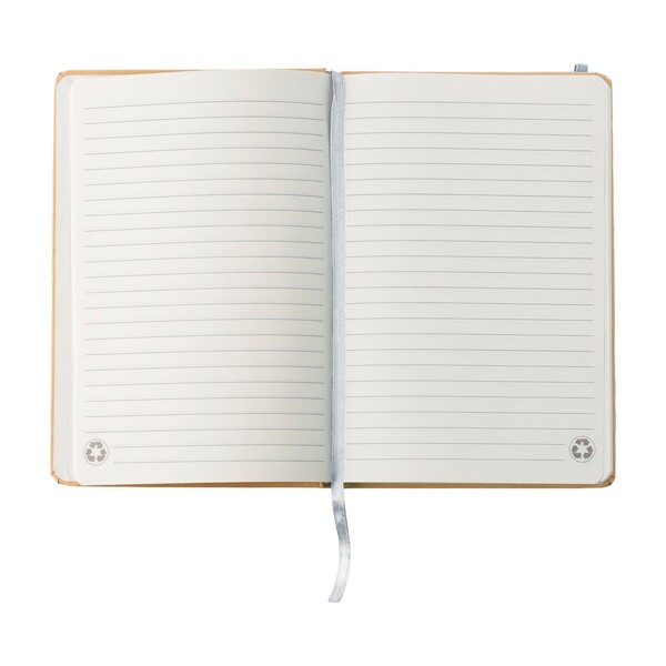 Caderno Gianni | Reciclado | A5 | Pautado - branco
