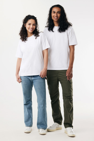 Tričko IQONIQ Nikko ze silné recykl. bavlny - Recycled White / 4XL