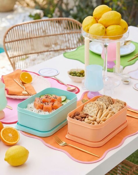 Lot de 2 Lunch box Polarbox Jaune