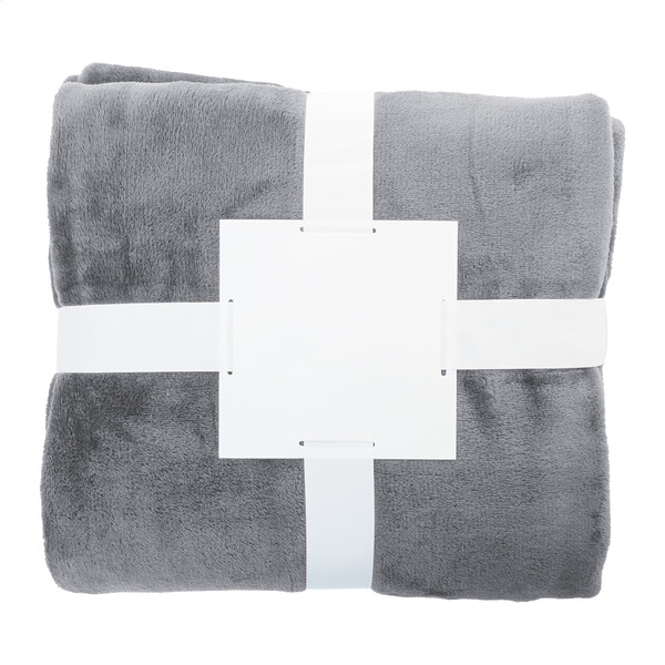 Rpet Flannel Blanket Vantaa - Grey
