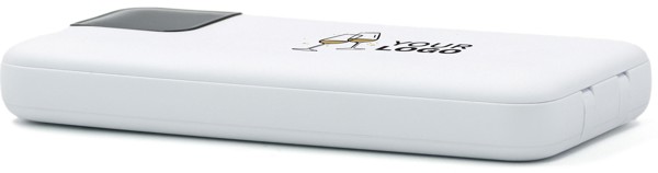 BrandCharger Powercharge 10000 Eco power bank - White
