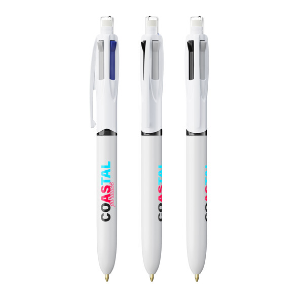 BIC® 4 Colours® 3+1 Inspire ECO - Blanco ECO